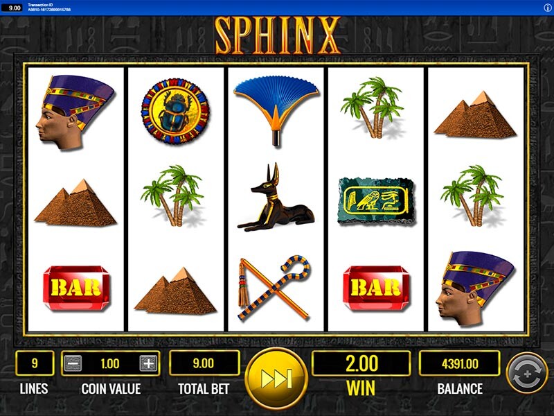 Sphinx Slot Machine Mobile