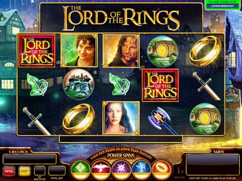Lord of the Rings Slot Machine Mobile