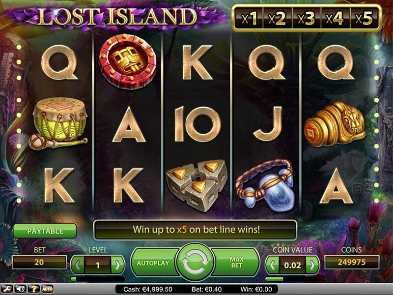 Lost Island Slot Mobile