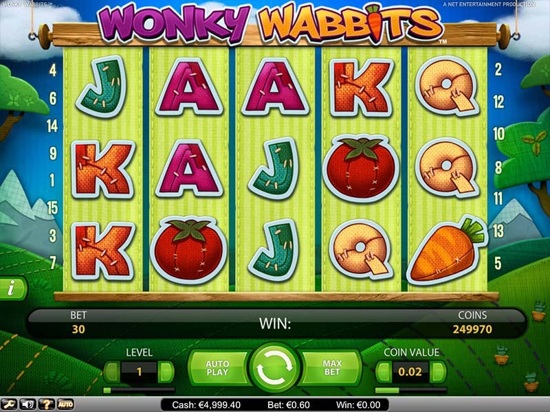 Wonky Wabbits Slot Mobile