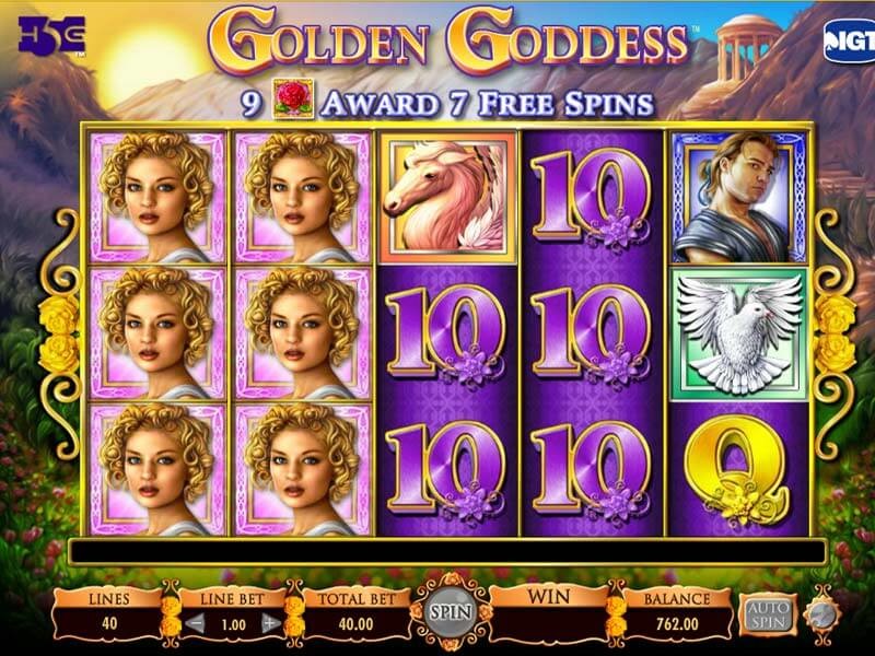 Golden Goddess Slot Mobile