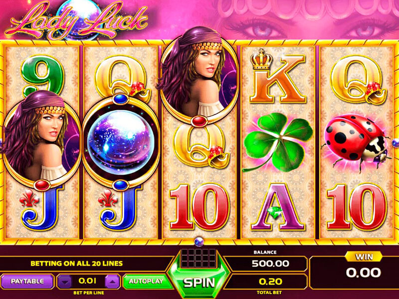 Lady Luck Slot Machine Mobile