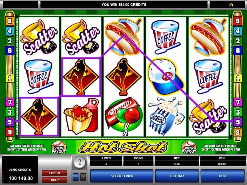 Hot Shot Casino Slot Mobile