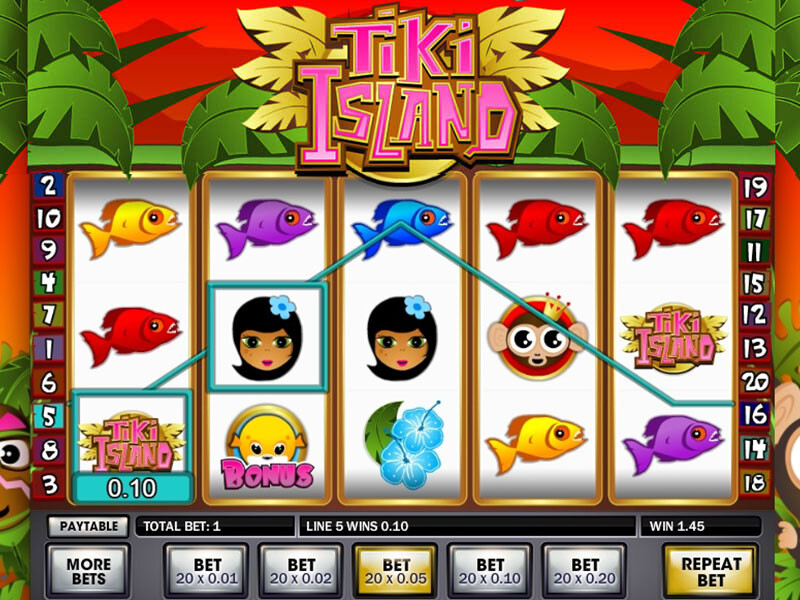 Tiki Island Slot Game Mobile