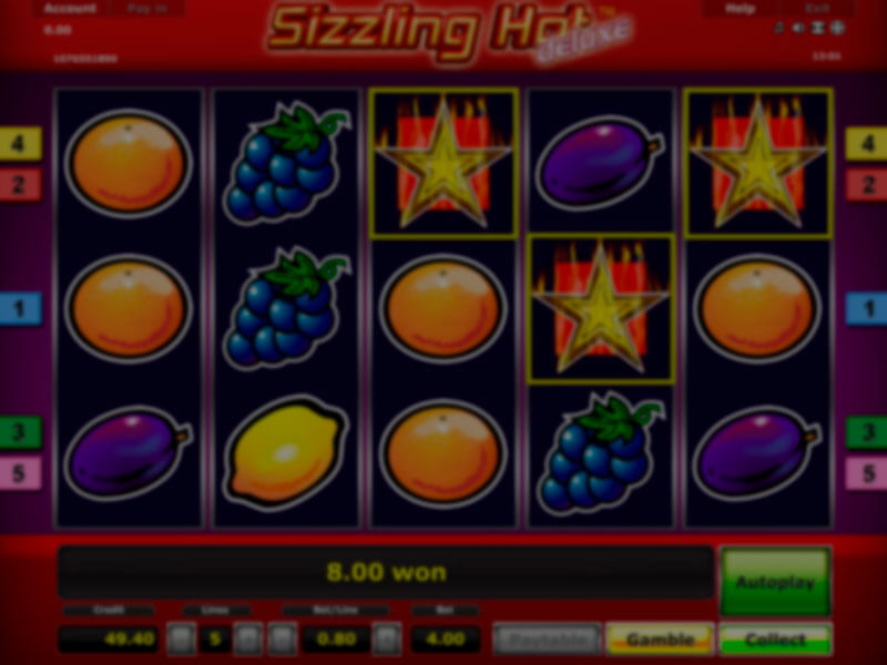 Sizzling Hot Deluxe Slot Mobile