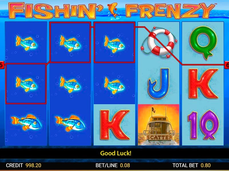 Fishin Frenzy Slot Mobile